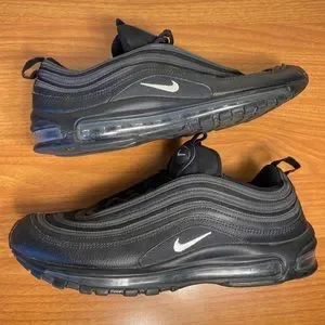 Nike | Shoes | Air Max 97 Black Terry Cloth | Poshmark display picture 1